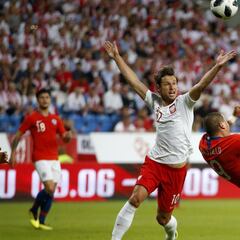 Polonia 2 - Chile 2: un golazo de Albornoz cierra la gira de Rueda