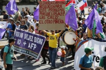 Así fue la marcha "No + AFP"