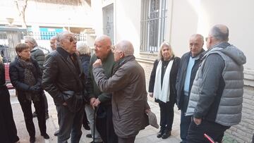 Jesús Martínez, Forment, Darío Felmán o Bartual, entre otros ex futbolistas presentes.