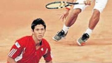 <b>EL ÚLTIMO. </b>El doble Verdasco-Nadal dio la cara en Santander.