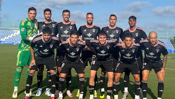 Once del Albacete en el triangular de San Pedro de Pinatar (Murcia).