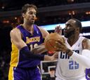 Un recuperado Kobe Bryant y Gasol dan la vitoria a los Lakers