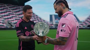 Messi y Maluma juntos para la canción “Trofeo” 