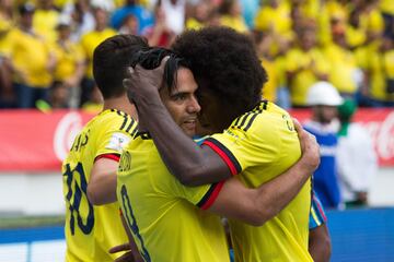 Grito de gol: Falcao y la celebración frente a Brasil