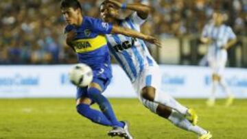 Boca sufre al colombiano Martínez que hace gol de taco