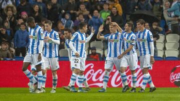 Alegría de la Real Sociedad.