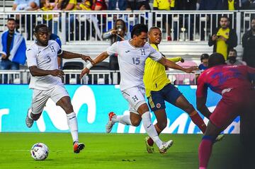 La Selección Colombia venció 2-1 a Honduras en amistoso disputado en Fort Lauderdale con goles de Juan Fernando Quintero y Andrés Colorado. Kervin Arriaga anotó para el equipo del Bolillo Gómez.