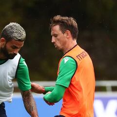 Willian Jose vuelve a ejercitarse en Zubieta