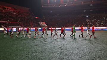 General View during the game Tijuana vs Pachuca, corresponding to Round 17 of the Torneo Apertura 2023 of the Liga BBVA MX, at Caliente Stadium, on November 10, 2023. 

<br><br>

Vista general durante el partido Tijuana vs Pachuca, correspondiente a la Jornada 17 del Torneo Apertura 2023 de la Liga BBVA MX, en el Estadio Caliente, el 10 de Noviembre de 2023