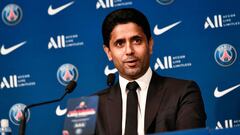 Nasser Al-Khela&iuml;fi, Presidente del PSG.
 