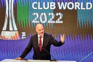 President of the International Football Federation (FIFA) Gianni Infantino 