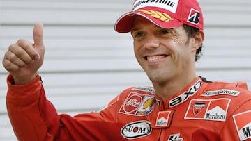 Loris Capirossi es leyenda de Ducati.