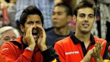 Granollers sustituye a Feliciano en el dobles