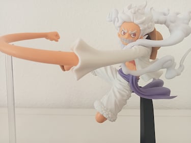 Monkey D. Luffy de ‘One Piece’ y su alocada transformación Gear 5 en esta trepidante figura