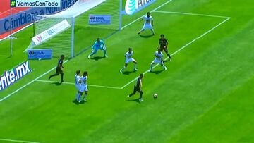 ¡Era golazo! La gran opción que tuvo Allende ante Pumas