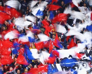 Fans of Paris Saint-Germain Football Club