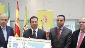 Cordero, en la presentación.