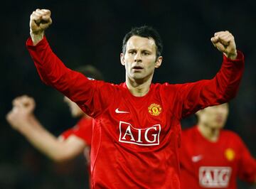145 partidos con el Manchester United.