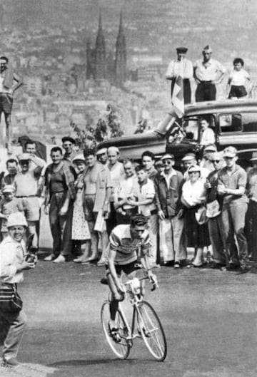 Federico Martín Bahamontes ganó en 1959 el Tour de Francia (más una etapa y la clasificación de montaña), además, dos etapas de la Vuelta a Suiza, la subida a Arrate, una etapa de la Vuelta a España y el Campeonato de España de Montaña entre otras.