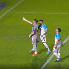 El gesto obsceno de Arias a unos hinchas que sorprende a Argentina