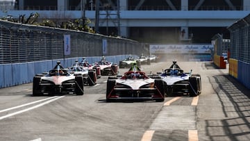 Carrera de Fórmula E en Tokyo.