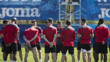 ENTRENAMIENTO DEL ESPANYOL