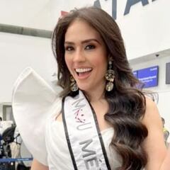 Débora Hallal, representante de México, emprende su viaje a Miss Universo