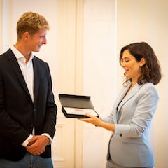 Martín Landaluce recibe un merecido homenaje