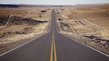 El tramo de la US 50 de Nevada, que fue catalogado como “La carretera más solitaria de Estados Unidos”.
