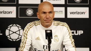 Zidane, sobre James y el Atleti: "Es cosa de presidentes, no mía"