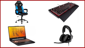 Sillas, portátiles, auriculares y otras ofertas en accesorios ‘gaming’ de MediaMarkt