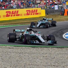 Hamilton vuela en Hockenheim sobre las lágrimas de Vettel