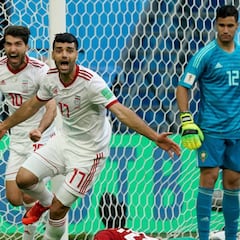 Las mujeres iraníes pudieron disfrutar en la grada del triunfo