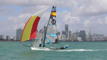 Echegoyen y Barceló han finalizado quintas en el Preolímpico de Enoshima (Japón)