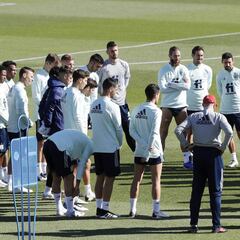 Examen en casa de Cristiano