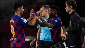 1x1 del Barcelona: A Suárez no le sale nada y a Fati le sale todo