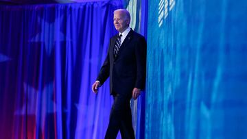 U.S. President Joe Biden arrives to deliver remarks at Everytown for Gun Safety Action Fund's annual "Gun Sense University" conference in Washington, D.C., U.S., June 11, 2024. REUTERS/Nathan Howard