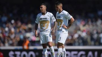 Pumas, abierto para negociar a Felipe Mora y Martín Rodríguez