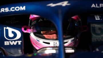 Formula One F1 - United States Grand Prix - Circuit of the Americas, Austin, Texas, U.S. - October 21, 2022 Alpine's Fernando Alonso during practice REUTERS/Ricardo Arduengo