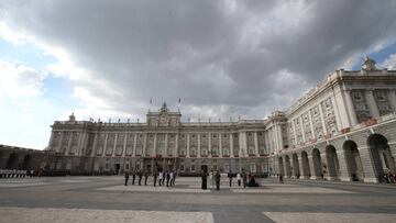 Imagen de un acto en el Palacio Real.