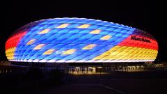 El Allianz Arena en donde juega el Bayern de Munich.