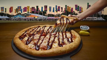 “Meat and Great”: La nueva pizza carnívora que te puede llevar a Lollapalooza