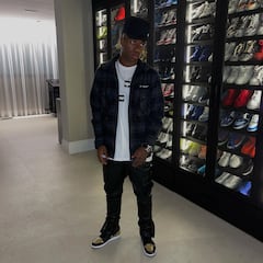 Vinicius muestra el rincón favorito de su casa