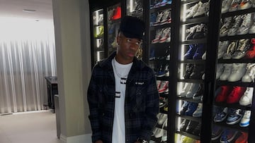 Vinicius muestra el rinc車n favorito de su casa