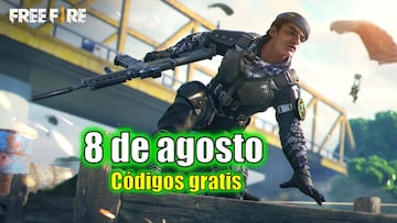 Free Fire | Códigos de hoy lunes 8 de agosto de 2022: recompensas gratis