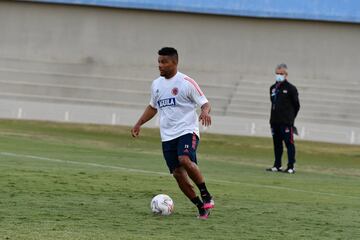 La Selección Colombia tuvo su primer entrenamiento con miras a la tercera fecha del Grupo de la Copa América ante Perú.