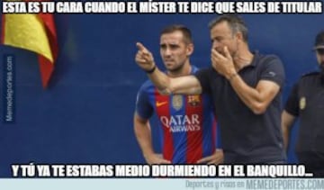 Alcácer protagonista de los memes más divertidos del Barcelona-Athletic