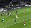 La pasividad de Bale en el gol anulado del Ajax que define que no está