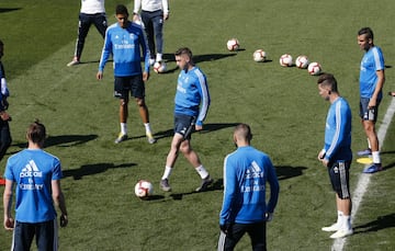 El Real Madrid prepara su partido contra el Huesca