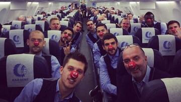 El Gante se pone 'narices rojas' en su viaje a Valencia